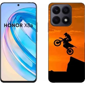 Pouzdro na mobilní telefon Gelový kryt mmCase na mobil Honor X8a - motocross