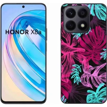 Pouzdro na mobilní telefon Gelový kryt mmCase na mobil Honor X8a - květiny 1