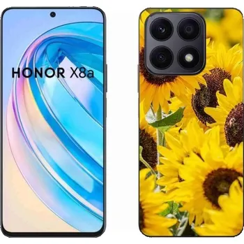 Pouzdro na mobilní telefon Gelový kryt mmCase na mobil Honor X8a - slunečnice