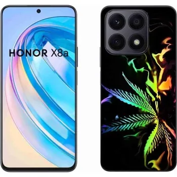 Pouzdro na mobilní telefon Gelový kryt mmCase na mobil Honor X8a - konopí 2