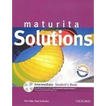 Kniha Maturita Solutions Intermediate Student´s Book with MultiROM...