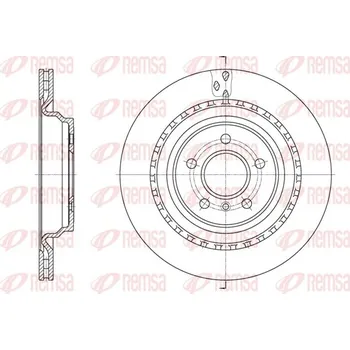 Brzdový kotouč Brzdový kotouč REMSA 61636.10