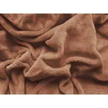 XPOSE® Mikroplyšové prostěradlo Exclusive - hnědé 180x200 cm, Mikroplyš + Prodloužená možnost vrácení zboží do 50 dnů