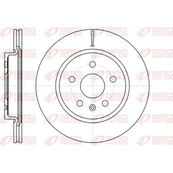 Brzdový kotouč Brzdový kotouč REMSA 61284.10