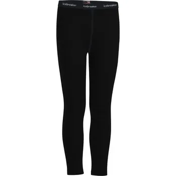 Dětské merino spodky ICEBREAKER Kids 200 Oasis Leggings, Black velikost: 5