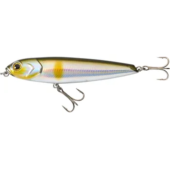 Umělá nástraha CAPERLAN Wobler na mořský rybolov na nástrahu Wizdom 110F Ayu ŽLUTÁ