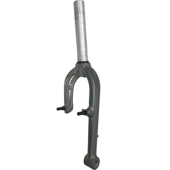 Vidlice na kolo BTWIN Vidlice Fold Light 1" z broušeného hliníku zelená ZELENÁ