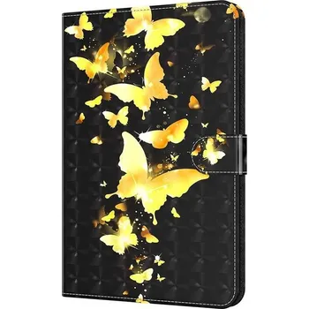 Příslušenství pro tablet Patte zavírací pouzdro na Lenovo Tab P11 Pro - zlatí motýli