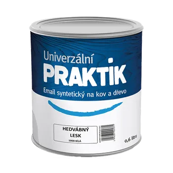 PRAKTIK Univerzální email syntetický na kov a dřevo 2.5 l 8190 Červená rumělková tmavá