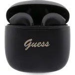 Guess True Wireless Script Logo BT5.3 6H Stereo Earphones Black