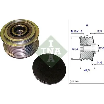 Předstihová spojka Schaeffler INA 535 0207 10