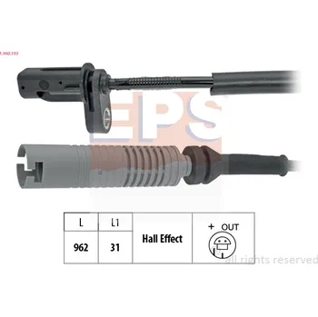 ABS Snímač, počet otáček kol EPS 1.960.193