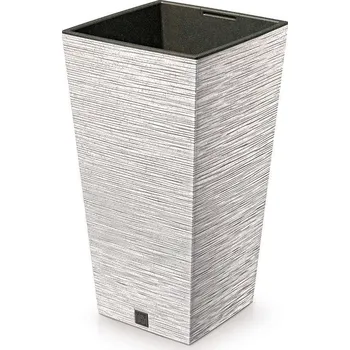 Květináč FUSU ECO II bílý, varianta 26,5 cm