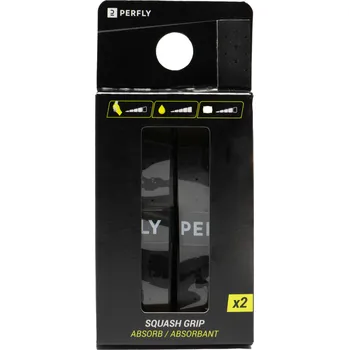 PERFLY Squashový grip Absorb 2 ks černý