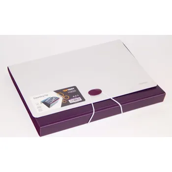 KOH-I-NOOR Box na dokumenty A4 13kapes morušový (101395)