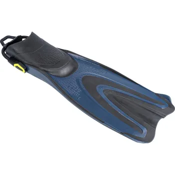 Ploutve DECATHLON Potápěčské ploutve nastavitelné OH 500 Soft modré 40/43 MODRÁ|ČERNÁ|ŽLUTÁ