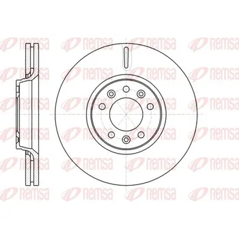 Brzdový kotouč Brzdový kotouč REMSA 61054.10