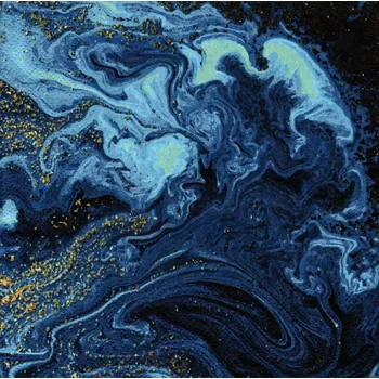 Papírový ubrousek UBR49c, Ubrousek, 16x16 cm, MODRÝ MRAMOR, 1 bal.