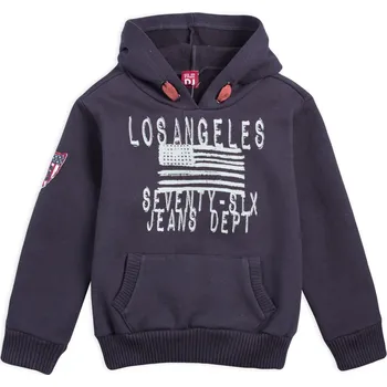 Chlapecká mikina Chlapecká mikina DIRKJE LOS ANGELES hnědá Velikost: 92