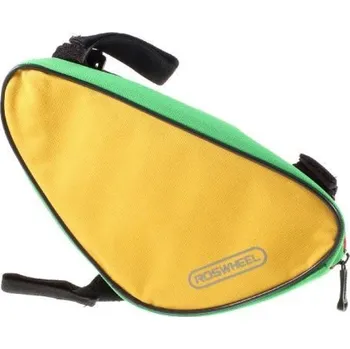 brašna na kolo Brašna na kolo s troj upevněním 27 x 14 x 6 cm - žlutá/zelená