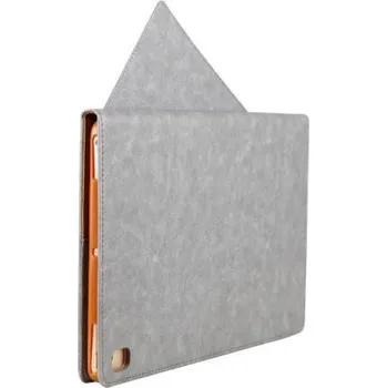 Pouzdro na tablet Ginny PU kožené pouzdro na iPad Air 2 - šedé