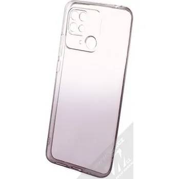 Pouzdro na mobilní telefon 1Mcz Gradient TPU ochranný kryt pro Xiaomi Redmi 10C, Redmi 10 Power, Poco C40 průhledná šedá (transparent grey)