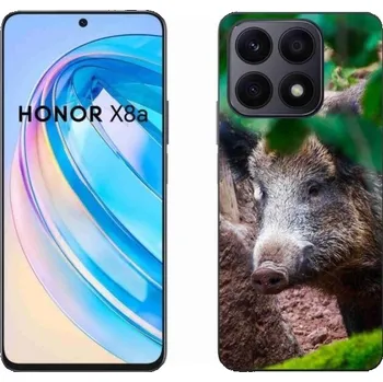 Pouzdro na mobilní telefon Gelový kryt mmCase na mobil Honor X8a - divoké prase