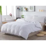 XPOSE® Francouzské mikroplyšové povlečení JORGA Exclusive - bílé 200x240 cm, 70x90 cm, Mikroplyš + Prodloužená možnost vrácení zboží do 50 dnů