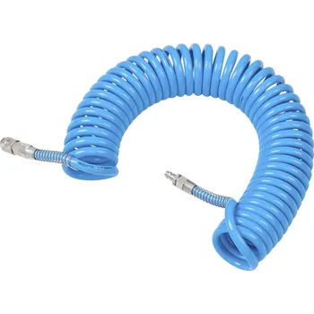 Příslušenství ke kompresoru Redats 05-01-44, Spirálová polyuretanová pneumatická hadice 8x12 mm, 10 m
