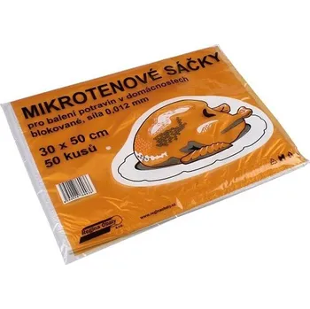 Sáček na potraviny Sáček mikrotenový 6l 30x50cm (50ks)