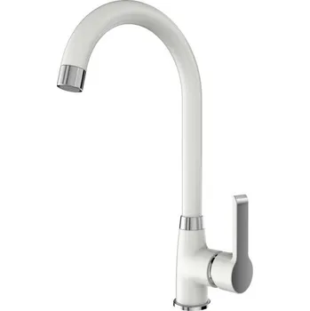 Sagittarius VENTURA, DŘEZOVÁ STOJÁNKOVÁ BATERIE, VYSOKÉ RAMÍNKO, BÍLÁ-CHROM VNRWC3113-U