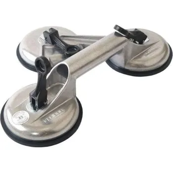 přísavka na sklo BOHLE přísavka na sklo tříbodová 3x120mm hlíníková