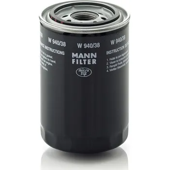 Filtr do auta Olejový filtr MANN-FILTER W 940/38