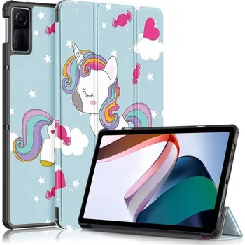 Pouzdro na tablet Patte chytré zavírací pouzdro na tablet Xiaomi Redmi Pad 10.6 - jednorožec