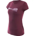 SENSOR MERINO AIR PT HILLS dámské triko kr.rukáv port red