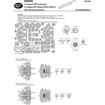 Plastikový model 1/48 Mask PV-1 Ventura EXPERT (ACAD/REV)
