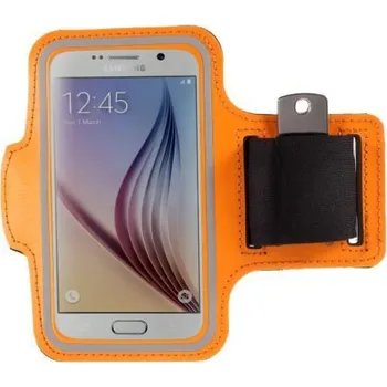 Pouzdro na mobilní telefon Gyms pouzdro na běhání pro mobily do 143 x 70 mm - oranžové