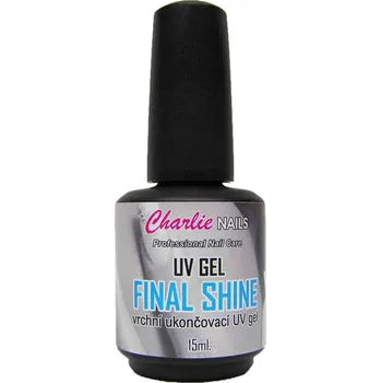 Charlie UV/LED Gel - FINAL SHINE průhledný vrchní lesk : 15ml.