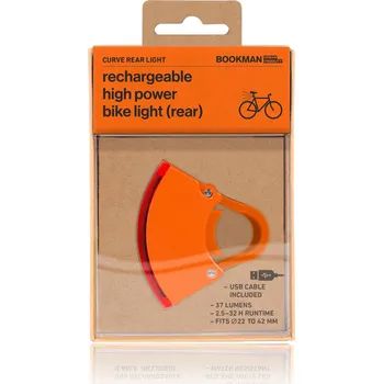 Cyklosvítilna Bookman Curve Rear Light Barva: Oranžová