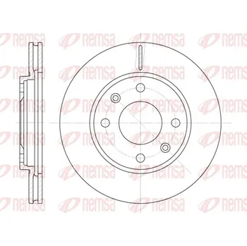 Brzdový kotouč Brzdový kotouč REMSA 6131.10