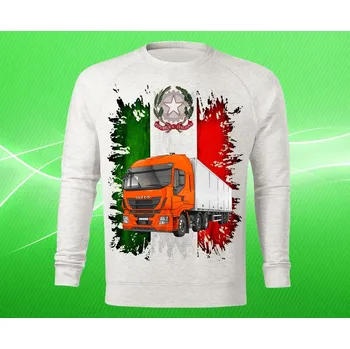 Pánská mikina mikina s potiskem IVECO Stralis 500