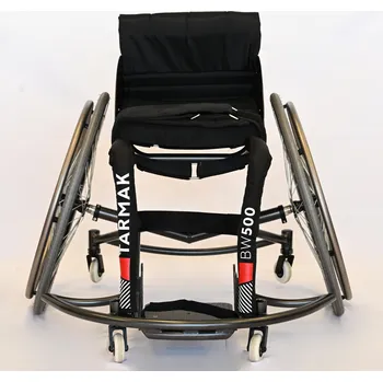 Invalidní vozík DECATHLON Invalidní vozík na basketbal 24" nastavitelný BW500 L