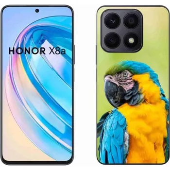 Pouzdro na mobilní telefon Gelový obal mmCase na mobil Honor X8a - papoušek ara 2