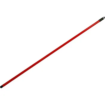 hůl 130cm červená,hrubý závit