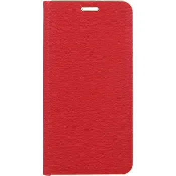 Pouzdro na mobilní telefon Pouzdro iPhone 15 Pro Luna Book knížkové červené (kryt neboli obal na iPhone 15 Pro)