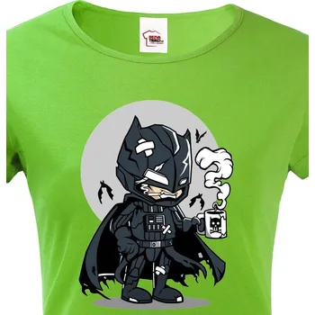 Dámské tričko Dámské tričko Batman, Barva Zelená, Velikost 2XL, Canvas Dámské tričko s krátkým rukávem 2065