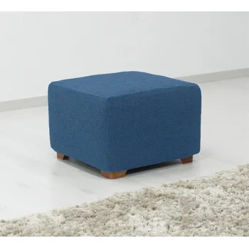 Taburet Potah elastický na taburet Denia modrá - taburet