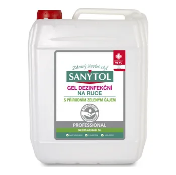 Zdraví Sanytol Dezinfekční gel na ruce 5 l