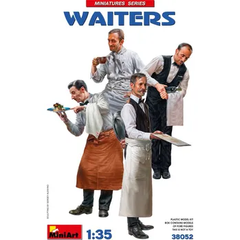 Plastikový model 1/35 Waiters (4 fig.)