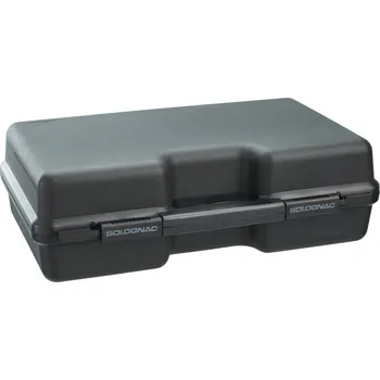 Příslušenství pro sportovní střelbu SOLOGNAC Kufřík na 200 nábojů ČERNÁ